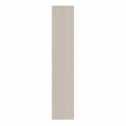 Akoestische Brushed Suede Solid Panelen 280 x 60 x 2.4 cm - Beige