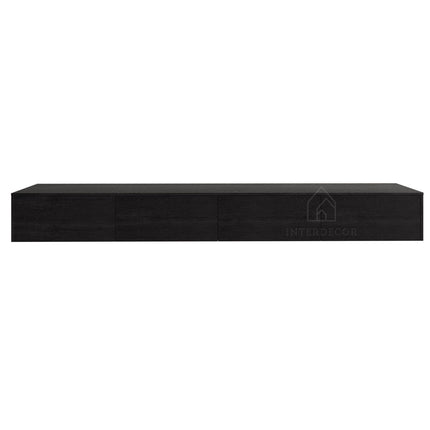 Elegance Collection TV meubel Madera Zwevend Zwart eiken