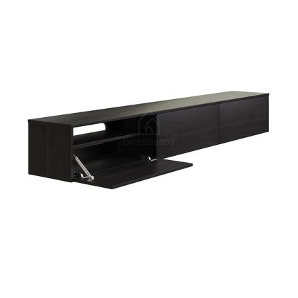 Elegance Collection TV meubel Madera Zwevend Zwart eiken