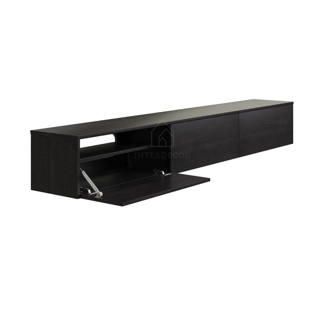 Elegance Collection TV meubel Madera Zwevend Zwart eiken